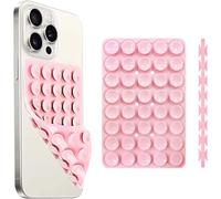 Support de téléphone à ventouse en silicone avec fixation double face sans contact, support vidéo, ventouse en caoutchouc silicone, coque en silicone Black