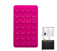 Support de téléphone à ventouse en silicone - Mains portables - Poignée adhésive pour téléphone portable - Double face - Ventouse puissante - Accessoire multi-angle pour tableau de bord de voiture