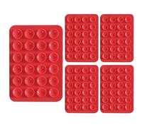 Support de téléphone à ventouse - Pack en silicone, antidérapant et sécurisé, coussinets de maintien solides, points de fixation flexibles, support portable léger, compatible magnétique | Accessoires