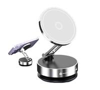 Support de téléphone à ventouse pour voiture, support de téléphone magnétique pour tableau de bord de voiture | Pliez le rack de smartphone des pare-brise de voiture - Montage de voiture pliable pour