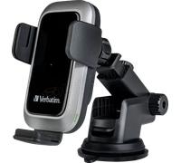 Verbatim FWC-03 Pro Qi Fast Wireless Car Charger Station de charge inductive USB noir