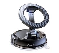 Support de téléphone à ventouse réglable à 360 degrés - Support de tableau de bord, poignée universelle pour le positionnement du pare-brise, fixation sous vide avec articulation pivotante