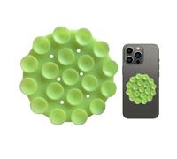 Support de téléphone à ventouse, support de téléphone à ventouse Mains | Support de téléphone miroir Accessoires de téléphone pour miroir de douche, tableau de bord de voiture, cuisine, sal Vert