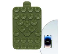 Support de téléphone à ventouse, support de téléphone antidérapant double face | Accessoire adhésif en silicone réglable, étui portable à ventouse puissante pour les appels vidéo, les diffusions en