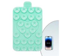 Support de téléphone à ventouse, support de téléphone double face antidérapant - Étui portable à ventouse puissante, accessoire adhésif en silicone pour femmes, appels vidéo, diffusion en direct