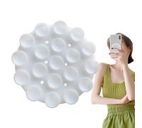 Support de téléphone à ventouse | Support de téléphone portable à ventouse - Support de fenêtre de voiture en silicone, support de douche miroir, mains libres, accessoires