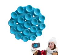 Support de téléphone à ventouse - Support de téléphone portable, support adhésif, support en silicone, fenêtre de voiture pour selfies, photos, créateur de vidéos