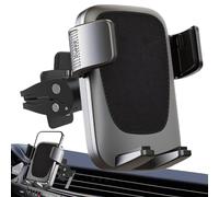 Support de téléphone à verrouillage automatique - Support de valve d'air 4,65, support anti-rayures | Support de smartphone anti-signal Portrait Paysage Angle de vision mains libres Voiture Road Trip