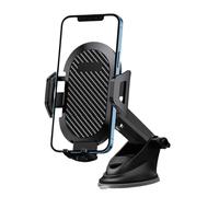 Support de téléphone à vide pour la voiture - support d'aspiration solide pour le pare-brise ou le tableau de bord, support de berceau réglable | Utilisation mains libres sécurisée, ajustement univers