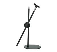 Support de Téléphone Aérien, Support de Téléphone de Table Multiangle Réglable Enregistrement Vidéo Support de Téléphone Télescopique Enregistrement Vidéo de Table Diffusion en