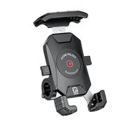 Support de téléphone antivol Secure Journey pour vélo avec base à rotule en aluminium ultra-résistante, fixation sur guidon pour une