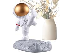 Support de téléphone astronaute, support de téléphone astronaute pour bureau, support de téléphone portable, figurine d'astronaute comme décoration de la maison, support de tablette pour les