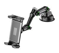 Support de téléphone automatique à ventouse, support de téléphone pour voiture avec rotation à 360° | Pince de pare-brise avec rotation de 360° - Support de téléphone de voiture à ventouse avec tube