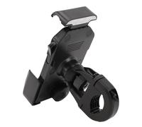 Support de Téléphone avec Antichoc, Support de Téléphone à Pince ABS, Support de Cyclisme, pour Cyclisme, Scooters électriques (Black)
