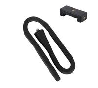 Support de téléphone avec bras pivotant, support de téléphone polyvalent avec raccord flexible pour appareils photo reflex numériques de smartphone et CCTV