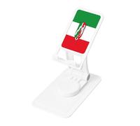 Support de téléphone avec drapeau de la Rhénanie du Nord-Westphalie - Support de bureau réglable pour iPhone et tous les téléphones - Rotation à 360 ° - Pliable intégré - Base carrée