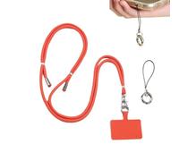 Support de téléphone avec lanière,Longe de téléphone - Support de téléphone à bandoulière avec cordon de téléphone portable | Longe universelle pour téléphone, lanière de téléphone portable, support