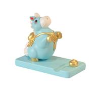 Support de téléphone avec motif cheval, 10 x 5,1 x 8,2 cm, support de téléphone, support de bureau mobile, style bénédiction de richesse, pour la maison, la coiffeuse, les chambres d'adolescents