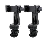 Support de téléphone avec pince de montage,prise de vue horizontale et verticale pour smartphone,support de chaussure froide,lumière vidéo,micro - Type 2 PCS #B