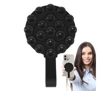 Support de téléphone avec ventouse en silicone,Support de téléphone avec ventouse en silicone,Support de téléphone multifonction - Support adhésif pour étui de téléphone, support selfie et vidéo, i