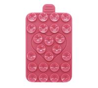 Support de téléphone avec ventouse, ventouse pour téléphone,Amour double face support de téléphone antidérapant - Étui pour téléphone portable avec forte aspiration, support réglable pour la diffusion