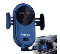 Support de téléphone chargeur de voiture polyvalent universel pour | Pince de serrage automatique pour pare-brise, n'importe quel véhicule, tableau de bord, bureau, selfie
