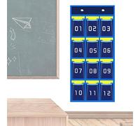 Support de téléphone dans la salle de iagrammes de poche numérotés Divers Le porte-conversation de l'organisateur de téléphone portable est équipé de poches numérotées, ce qui permet de