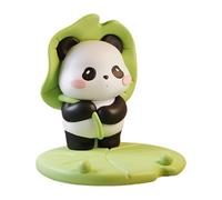 Support de téléphone de bureau - Petits pandas en résine | Support de téléphone portable polyvalent en forme d'animal de dessin animé pour tablette, maison, chambre, salon, cuisine, comptoir, école