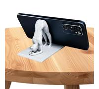 Support de téléphone de bureau, support de figurine de yoga, station de téléphone imprimée 3D, support mobile antidérapant, base de support décorative pour téléphone, support mains libres, chevet
