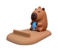 Support de téléphone de dessin animé, support de bureau fantaisie en forme d'animal, support de bureau stable en ABS, accessoire mobile pour visualiser, enregistrer, appel, bureau, étude, 5,3 x 8,6 x