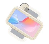 Support de téléphone de douche - Étanche à 360° rotatif à 360° Support mural ventouse pour téléphone portable à angle réglable Compatible avec salle de bain moins de 17 cm
