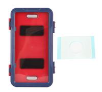 Support De TéLéPhone De Douche éTanche, Support Mural Rotatif à 360 ¡Ã, éTui De Douche Haute Sensibilité Pour Salle De Bain à Domicile, Bleu