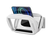 Support de téléphone de douche - Support à ventouse pour salle de bain | ABS avec support mural, convient aux smartphones de 4 à 7", design léger de 177 g, miroir en verre, chambre, dortoir, hôtel et