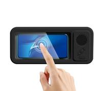 Support de téléphone de salle de bain : support de téléphone étanche, étui rotatif à 360 degrés avec haut-parleur, supports de douche portables pour miroir mural, ventilation du Ta