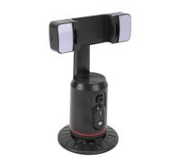 Support de Téléphone de Suivi Automatique du Visage, Trépied de Suivi de Téléphone Intelligent à Rotation à 360 ° avec Télécommande 2 Lumières de Remplissage, Support de