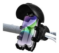 Support de téléphone de vélo, support de téléphone de vélo - Support de téléphone de vélo stable avec roulement en silicone | Support de téléphone multifonctionnel rotatif à 360 degrés avec capuchon