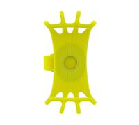 Support De Téléphone De Vélo Universel En Silicone,Support De Guidon De Vélo,Clip Gps Pour Iphone Samsung Xiaomi Huawei - Type Yellow