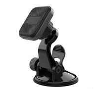 Support de téléphone de voiture, 1 support magnétique à ventouse, fonctionnement à une main, support stable pour tableau de bord, pare-brise, conduite, voyage (carré)