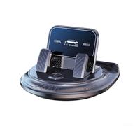 Support de téléphone de voiture 3 en 1, panneau de stationnement, tableau de bord, support de navigation, support réglable à ventouse pour pare-brise pour iPhone, smartphone Android, appareil GPS