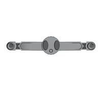 Support de téléphone de voiture à double clip pour grille d'aération de voiture
