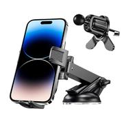 Support de téléphone de voiture à ventouse - Support de téléphone portable - Ventouses conviviales - Support de téléphone portable pour voiture - Support de téléphone portable pour grille d'aération