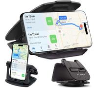 Support de téléphone de voiture - ALOGIE - Rotation 360° - Compatible 3,5 à 6,5 pouces - Noir
