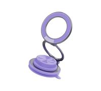 Support de téléphone de voiture amélioré rotatif à ventouse pour pare-brise de tableau de bord Design adhésif Support de téléphone portable pour grille d'aération de voiture