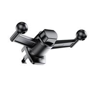 Support De Téléphone De Voiture - Base À Double Rotule, Support De Sortie D'air | Supports De Téléphone Portable Pour Grille D'aération De Voiture, Crochet De Tige D'extension, Supports Réglable