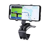 Support de téléphone de voiture innovant, fixation par clip pour tableau de bord avec rotation à 360 degrés et base stable assurant une