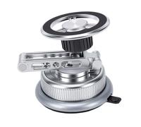 Support de Téléphone de Voiture Magnétique en Alliage de Zinc Pliable | Compatible avec les Grands écrans, Rotation à Cinq Axes, Ventouse à Vide pour Surfaces Dures et Souples, Résistant aux