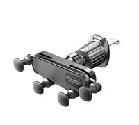 Support De Téléphone De Voiture Par Gravité Pour Téléphone Portable De 4.7 À 7 Pouces,Support De Téléphone Universel Antichoc Avec Clip Gps Pour Smartphone.Black 2.