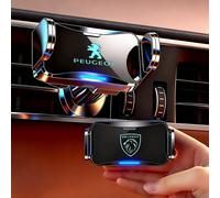 Support de téléphone de voiture Peugeot, accessoires de Navigation pour Peugeot 206 307 308 3008 207 208 407 408 508 2008 5008 301 4008 106 205 1Pcs Black