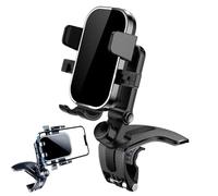 Support de téléphone de voiture pour tableau de bord | Support réglable au design compact, support de téléphone de voiture | Pour les voyages en voiture Cadeaux de conduite en toute sécurité Hommes