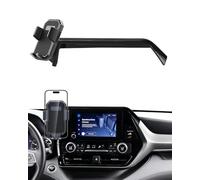 Support de téléphone de voiture pour Toyota Highlander 2020 2021-2023 2024 2025 - Écran de 8" - Rotation à 360° - Support de téléphone portable à verrouillage automatique - N'affecte pas la grille